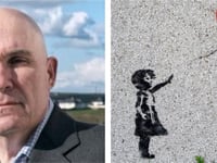 Wealth tax proposal by Pembrokeshire 'Banksy' suspect