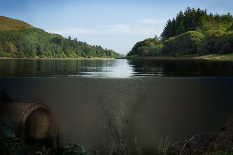 Danger of swimming in reservoirs...