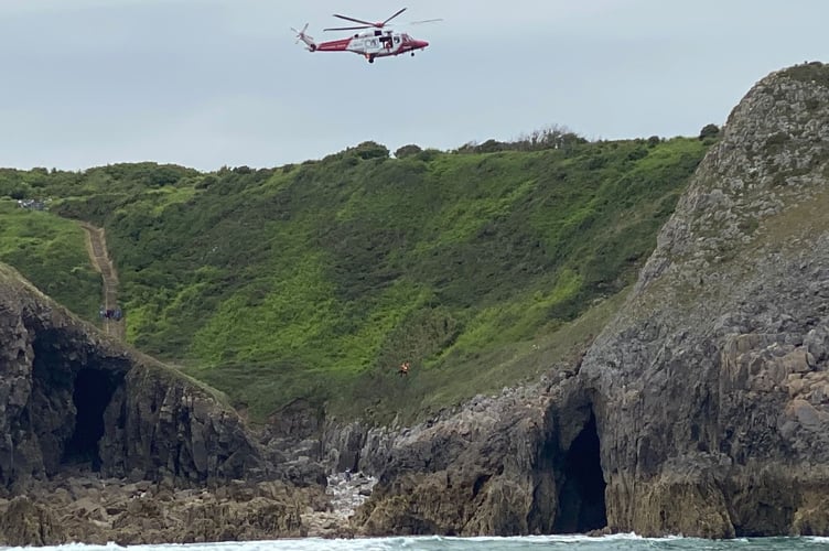 RNLI and coastguard
