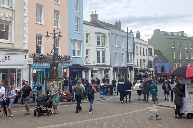 Tenby pedestrianisation