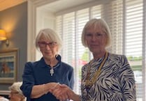 Inner Wheel club of Tenby and District president’s handover lunch