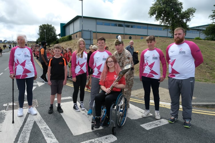 Queen’s baton relay