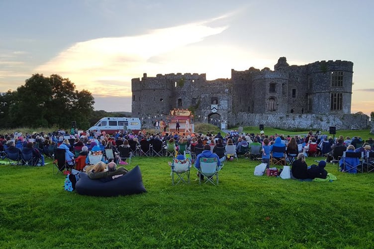 Carew Castle Theatre