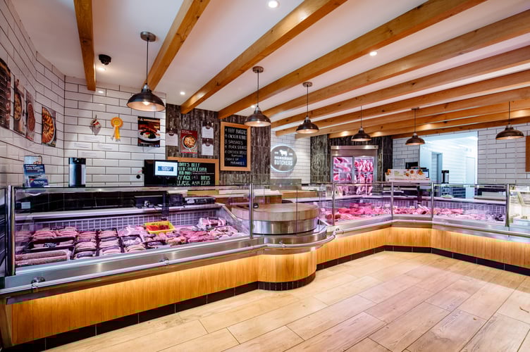 Prendergast Butchers, Haverfordwest. Image by Martin Ellard -www.martinellardphotography.co.uk - 07903809884

Predergast Butchers. Haverford West.