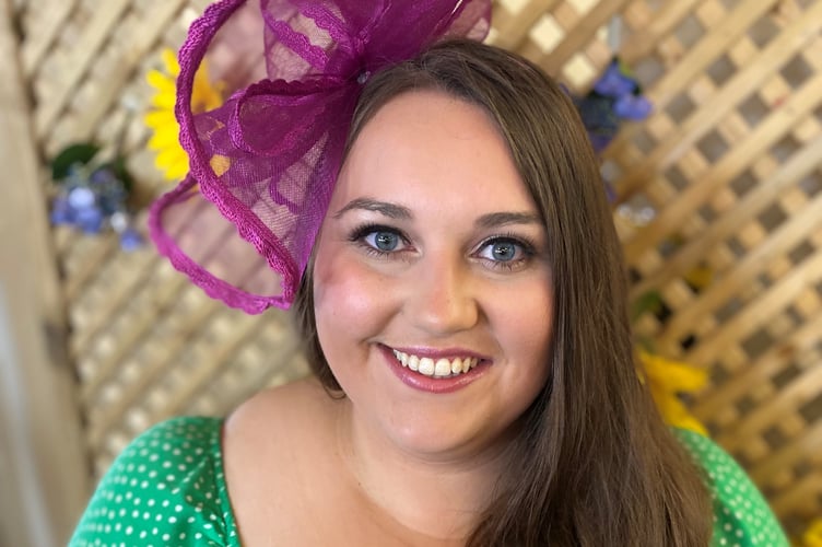 Carys Griffiths, the current Ambassador for Pembrokeshire County Show at last year’s event.