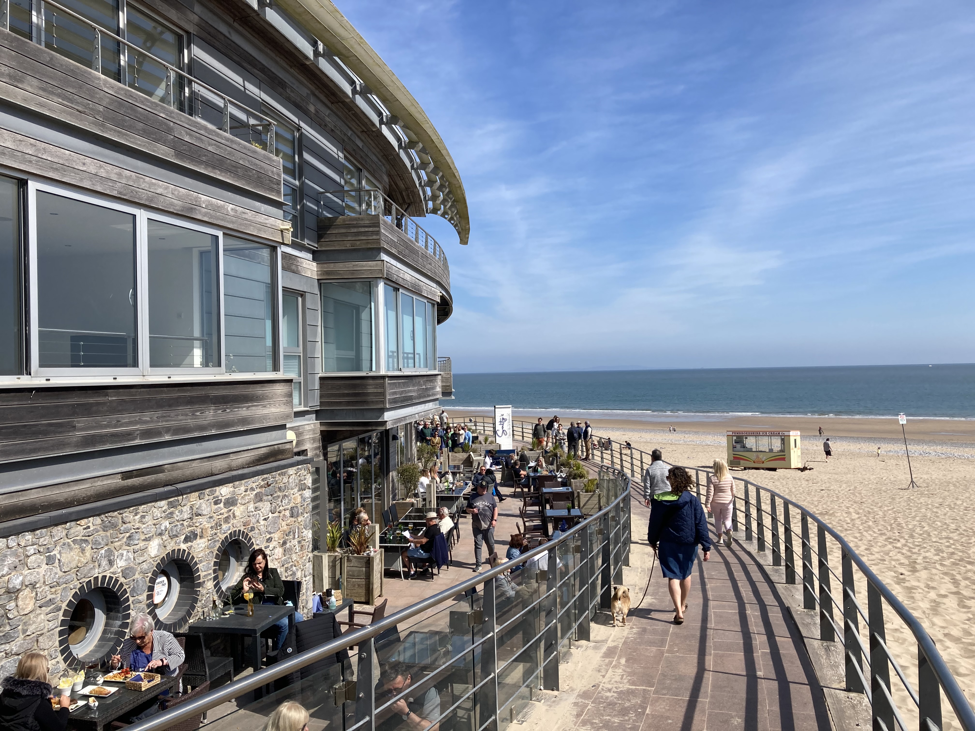 'Loungers' eyes new café bar location alongside Tenby's South Beach