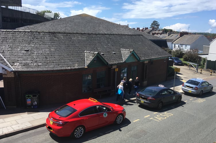Tenby taxi rank