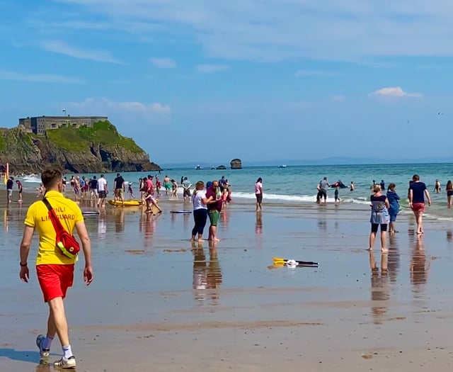 RNLI celebrates 25 years of lifeguard service in Wales