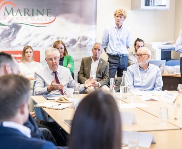 Welsh marine bosses meet First Minister at Pembroke Dock headquarters