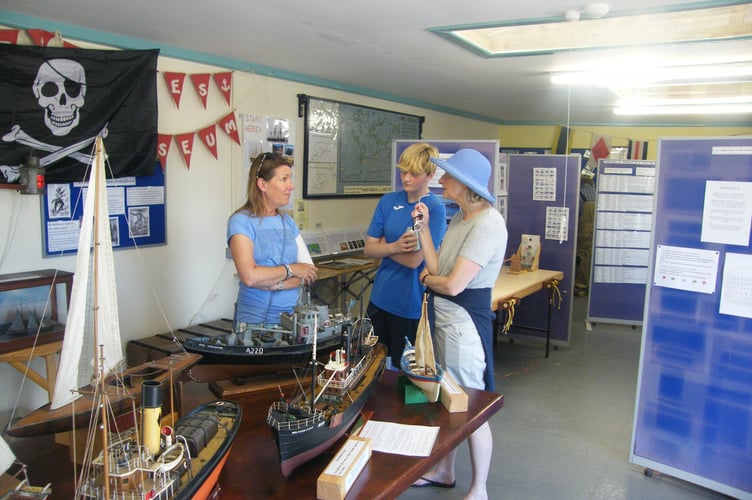 West Wales Maritime Museum visitors