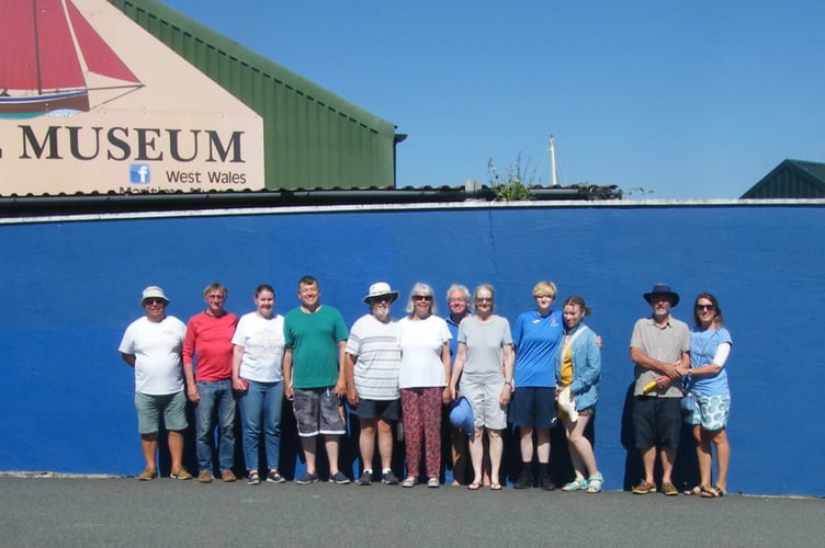 West Wales Maritime Museum visitors