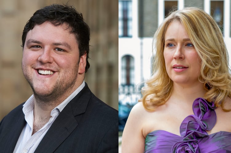 Tenor Stuart Jackson and accompanist Jocelyn Freeman