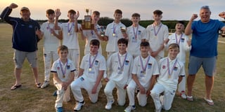 Trophy success for young Whitland cricketers