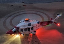 Early hours Bank Holiday rescue on Tenby’s South Beach