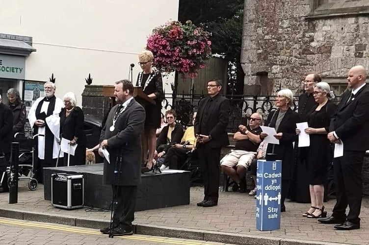 Proclamation Tenby