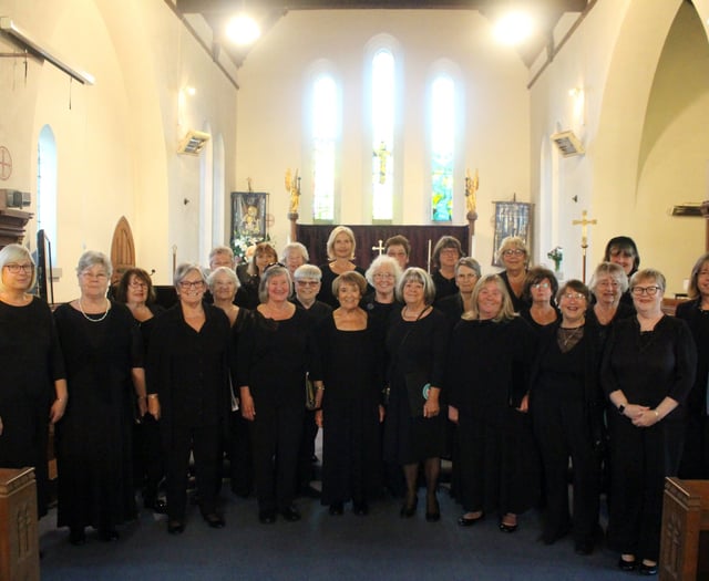 Neyland Ladies Choir honoured to sing in memory of the Queen
