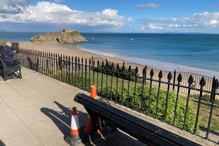 Tenby benches