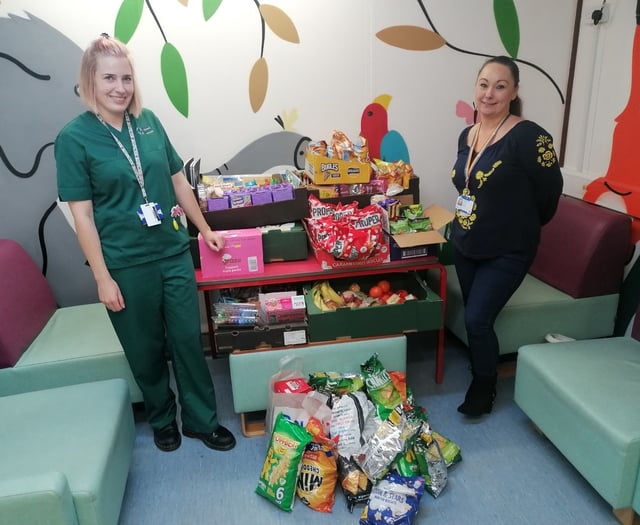 Books donation fro children’s ward