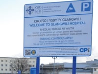 Police respond to Glangwili Hospital crash