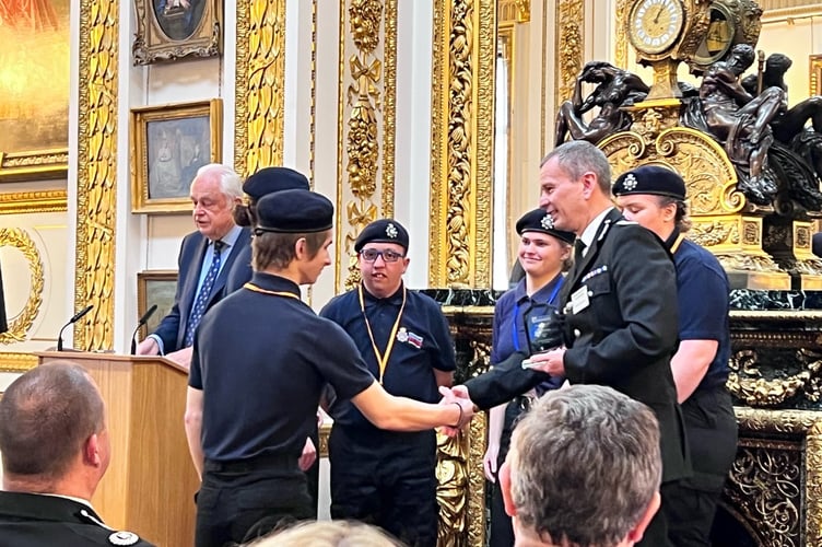 Police cadets award