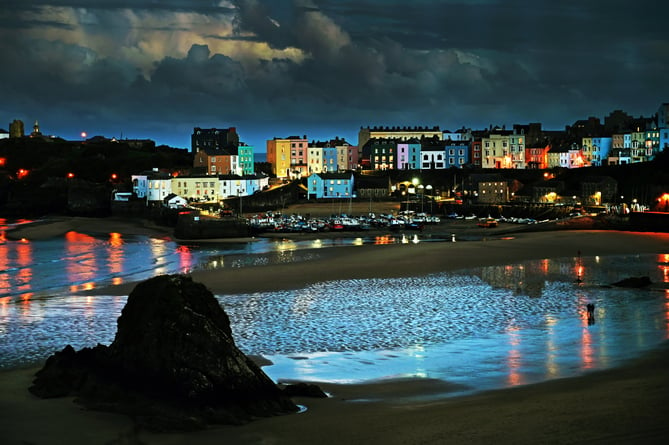 Tenby North Beach and Harbour