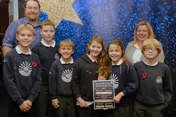 Making a Difference in the Community: Broad Haven School (Runners Up), Melany Evans, Service Manager for Children in Care