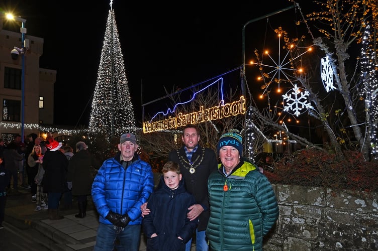 Saundersfoot lights