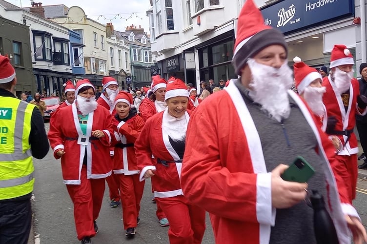 Santa Run Tenby