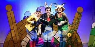 Three Billy Goats Gruff a bleating trip-trapping musical adventure for half term
