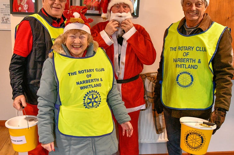 Whitland santa run