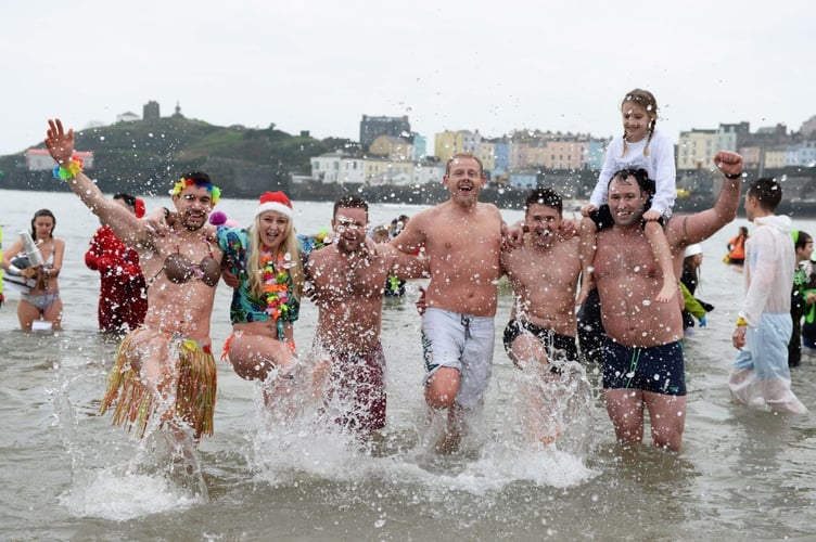 Tenby Boxing Day Swim
