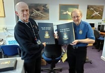 Heritage Centre donates five volumes of RAF squadron history