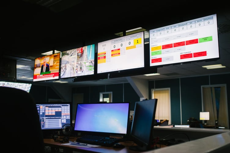 Police control room