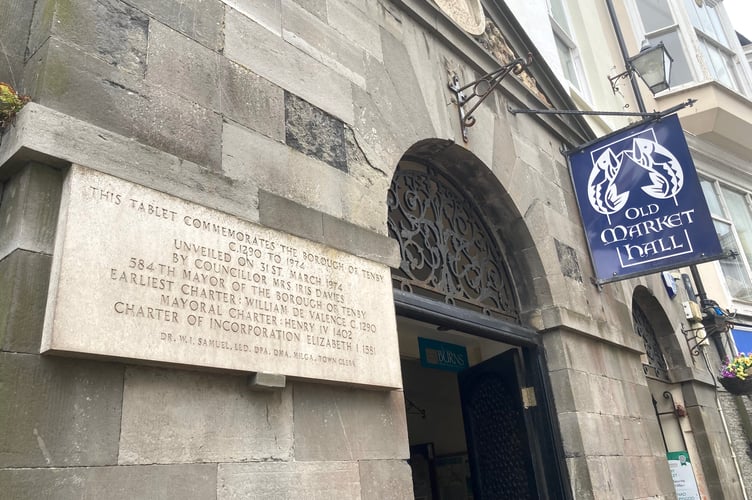 Tenby market