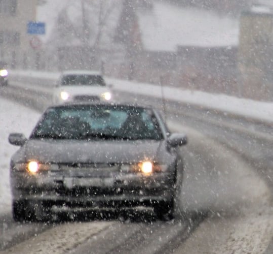 Wintry road