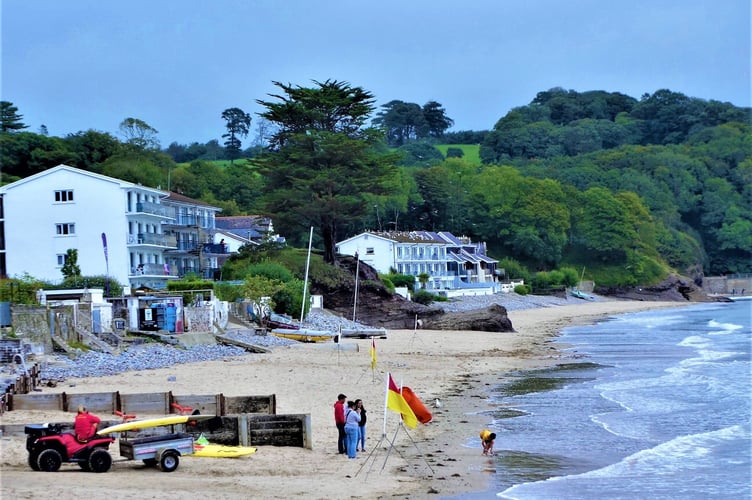 Saundersfoot's famous 'Lonely Tree'