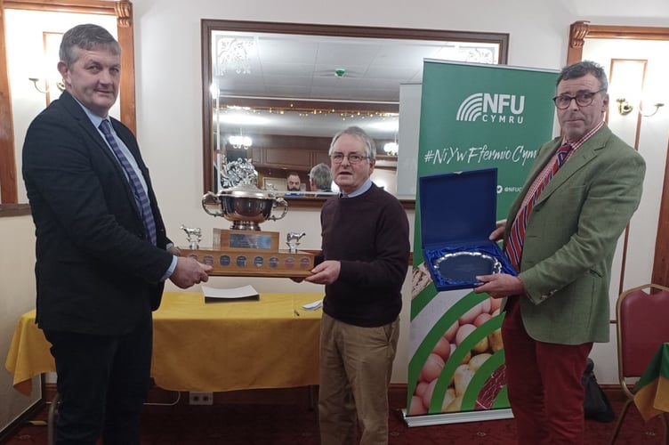 Farmer winning award
