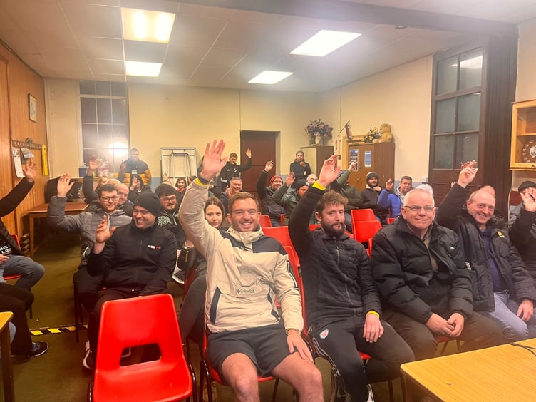 Crymych Arms Public meeting, December 2022