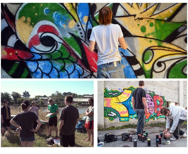 Grant funding for six community art projects with young people
