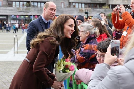 William and Kate royal visit to Falmouth