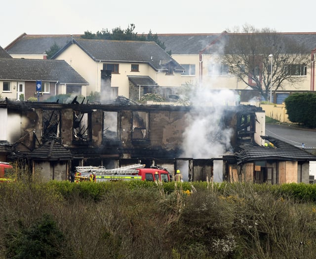 Social housing scheme for fire-ravaged Cleddu Bridge Hotel site backed