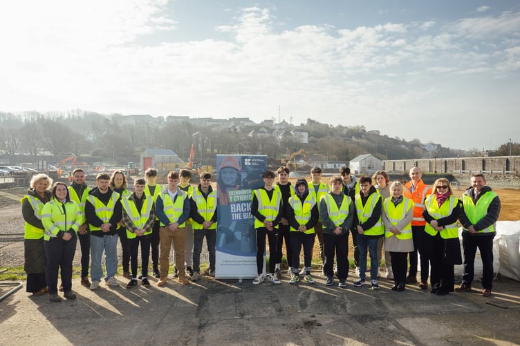 Future engineers visit Pembroke Port to learn about opportunities being unlocked by major port investment
