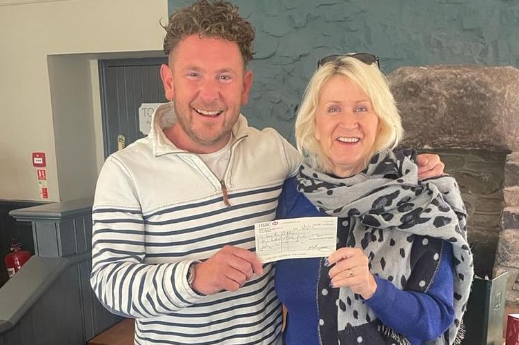 Tenby Save the Children donation