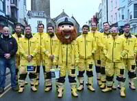 WATCH: Who will take a tumble this year at Tenby's annual pancake race