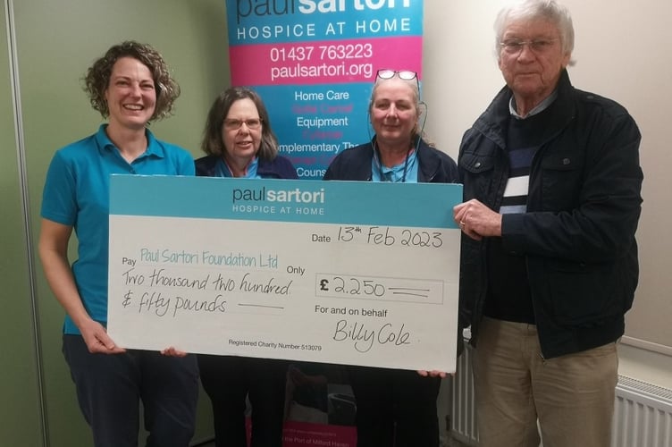 Paul Sartori donation