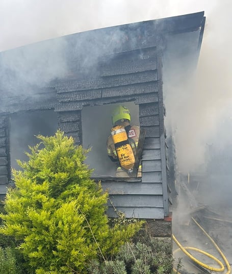 Fire crew