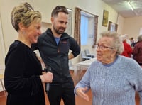 Birthday celebrations at New Hedges ‘Warm Room’