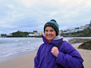 Tenby Mayor's 'cold water challenge' for cancer charity gets underway