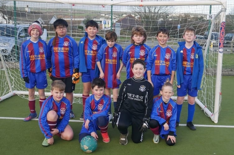 Saundersfoot school boys football