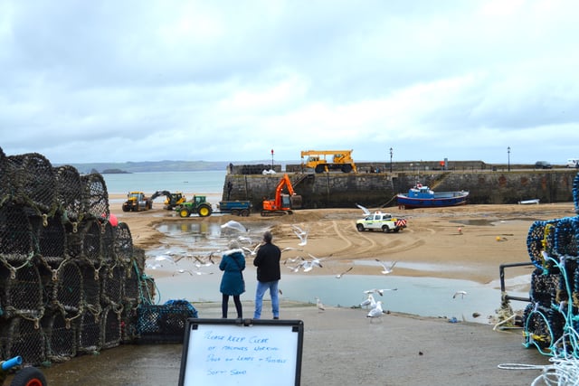 Tenby Harbour and North Beach set for dredging work
